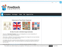 Tablet Screenshot of freestockgraphics.com